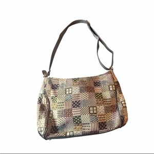 SAS Patchwork Shoulder Bag - Multicolor